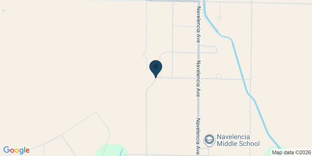 Map showing Fresno County, CA