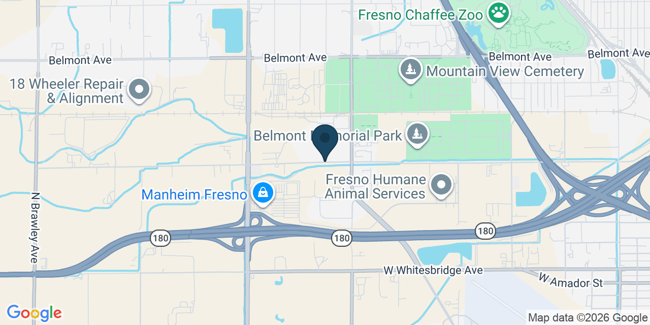 Map showing Edison, Fresno County, CA