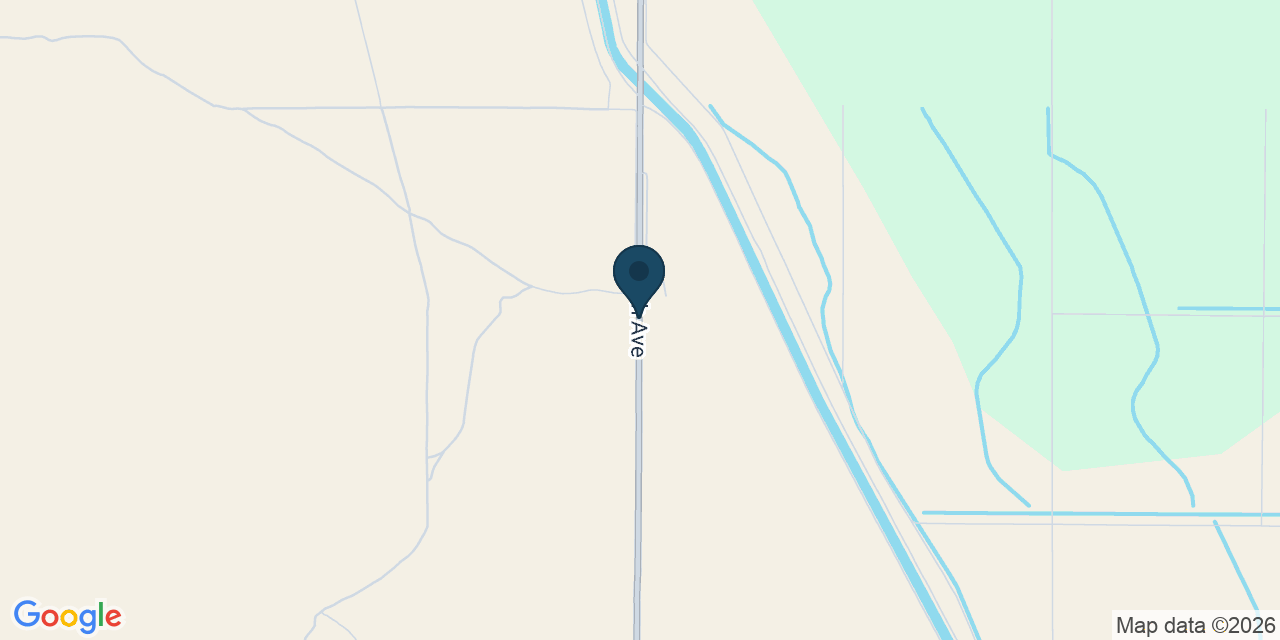 Map showing Kings County, CA