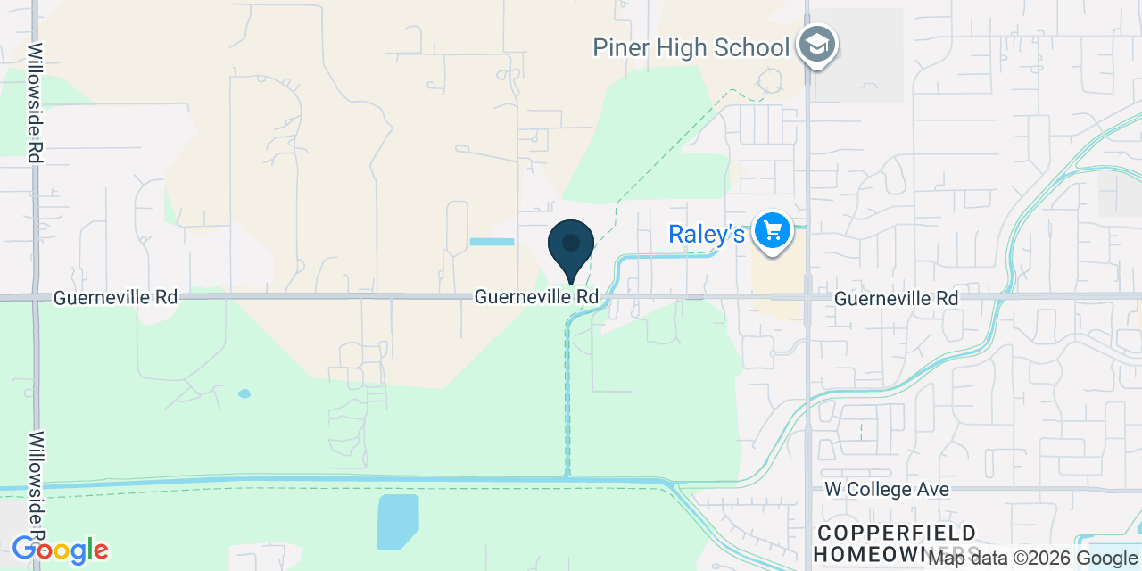 Map showing Santa Rosa, Sonoma County, CA
