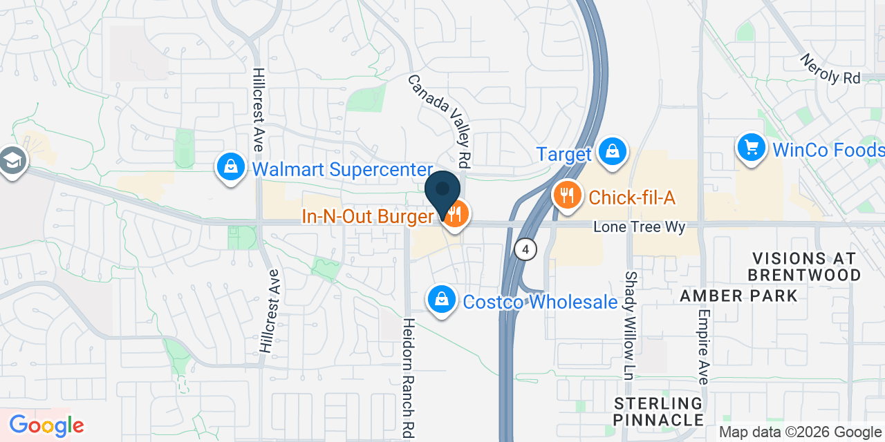 Map showing Contra Costa County, CA