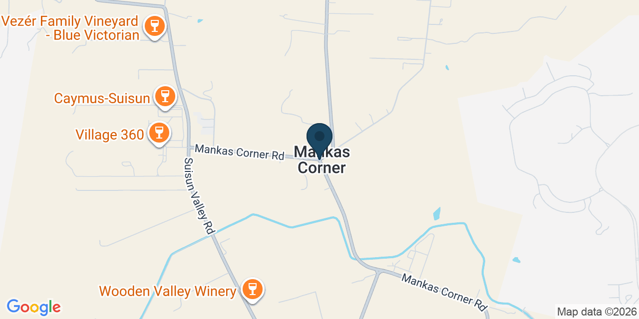 Map showing Solano County, CA