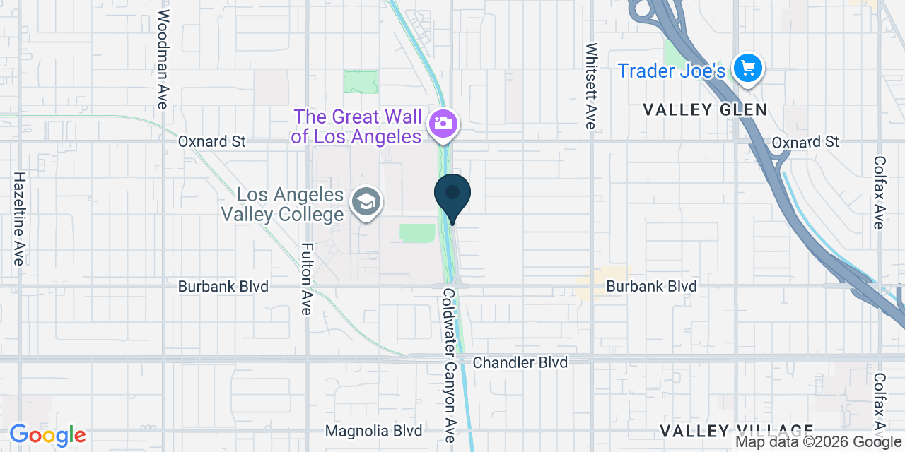 Map showing Los Angeles, Los Angeles County, CA