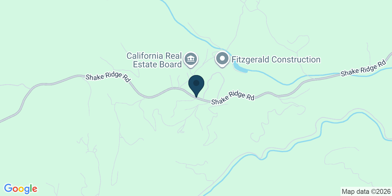 Map showing Amador County, CA
