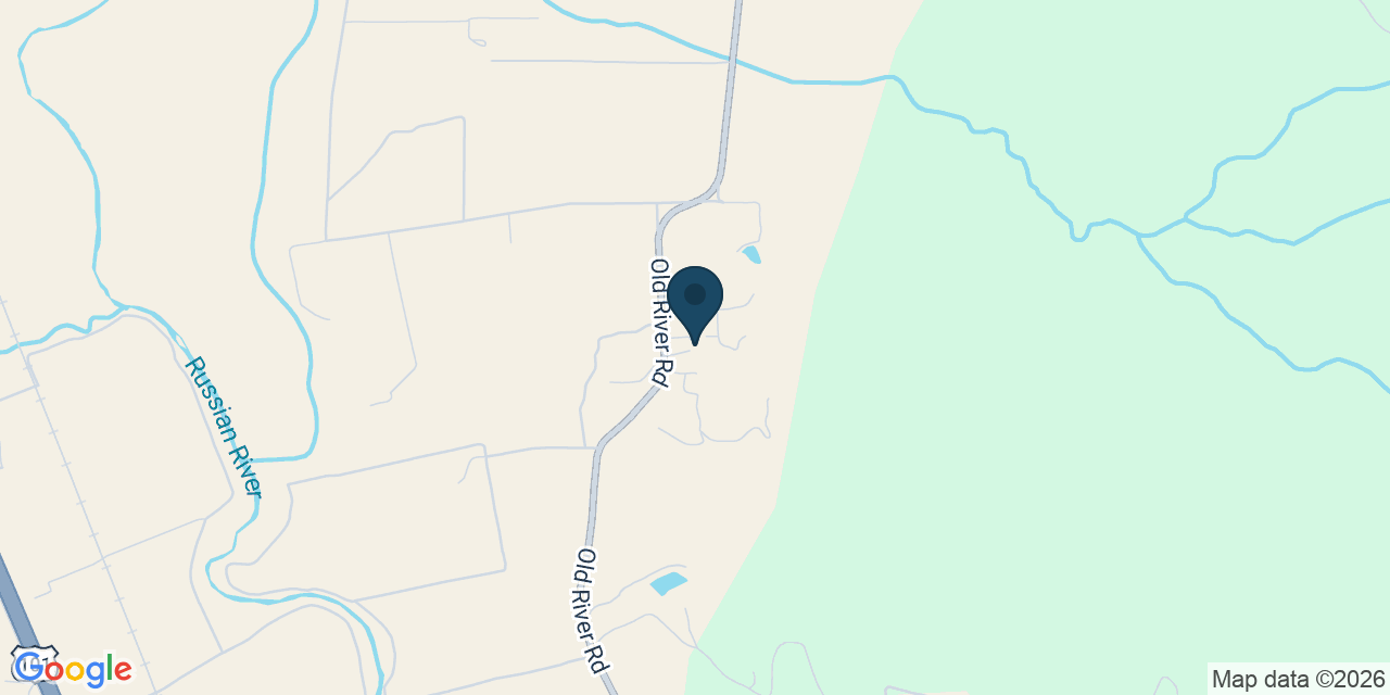 Map showing Ukiah, Mendocino County, CA