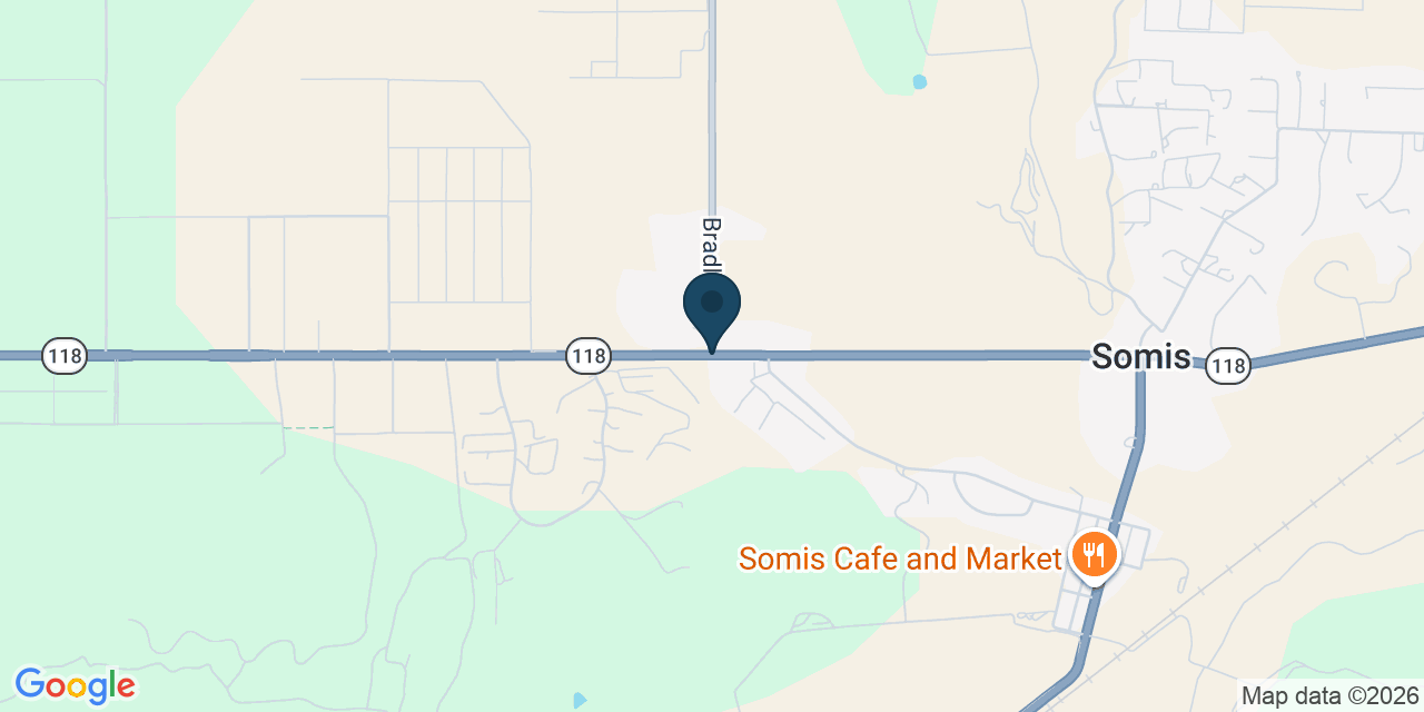 Map showing Ventura County, CA