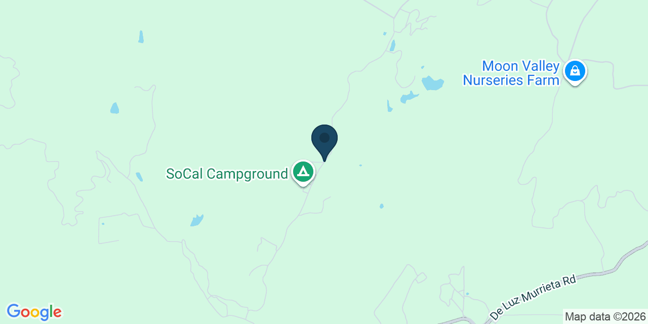Map showing Fallbrook, San Diego County, CA