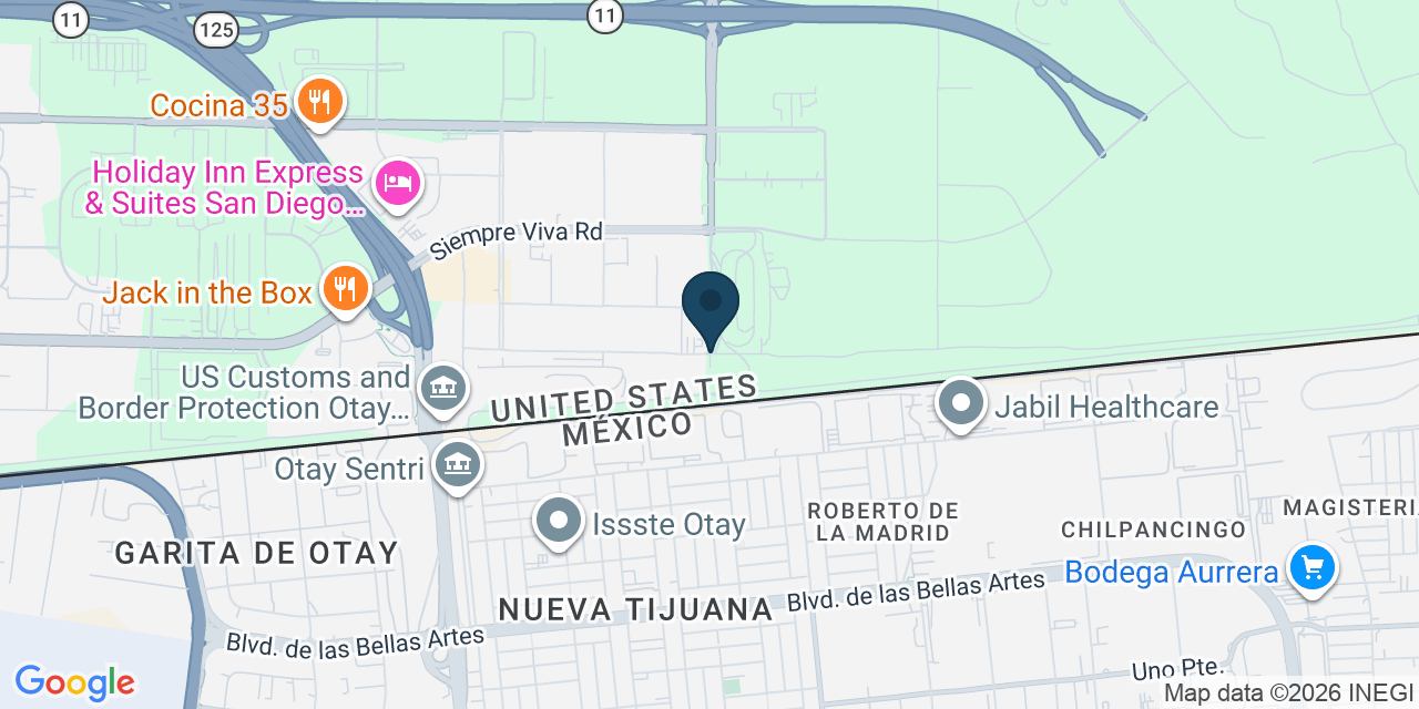Map showing San Diego, San Diego County, CA