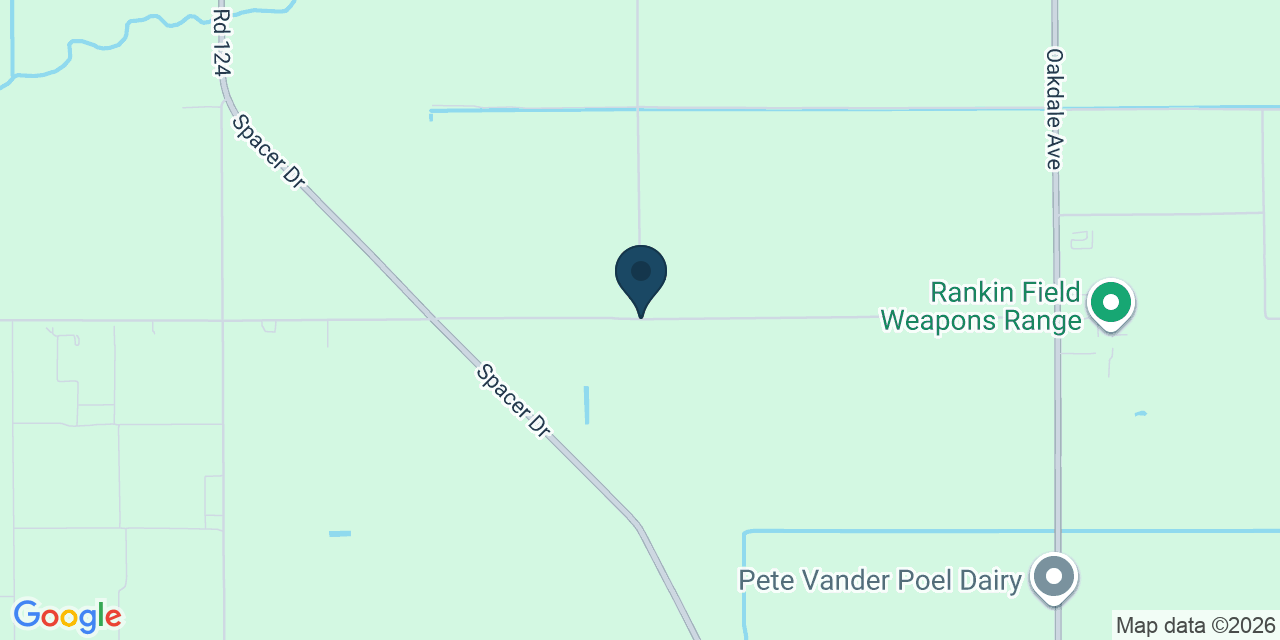 Map showing Tulare County, CA