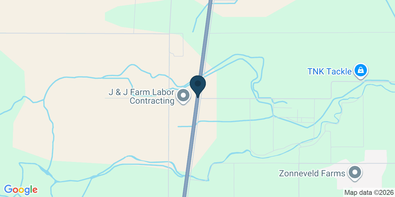 Map showing Fresno County, CA