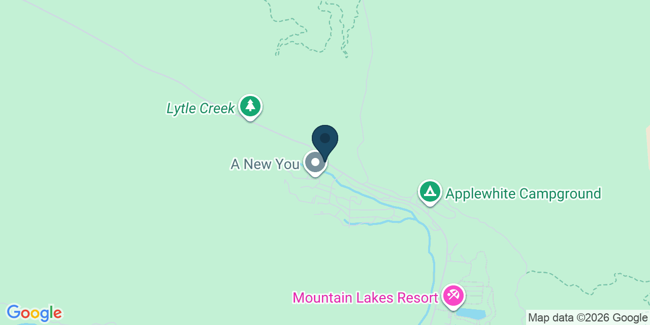 Map showing Lytle Creek, San Bernardino County, CA