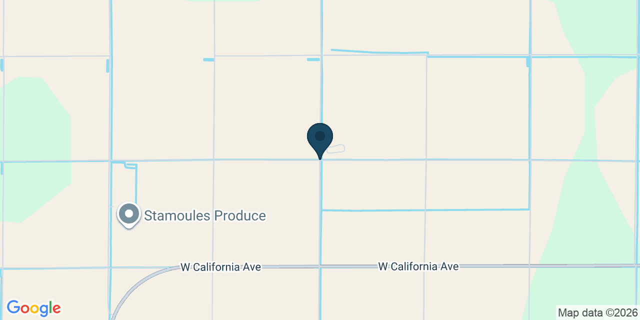Map showing Mendota, Fresno County, CA