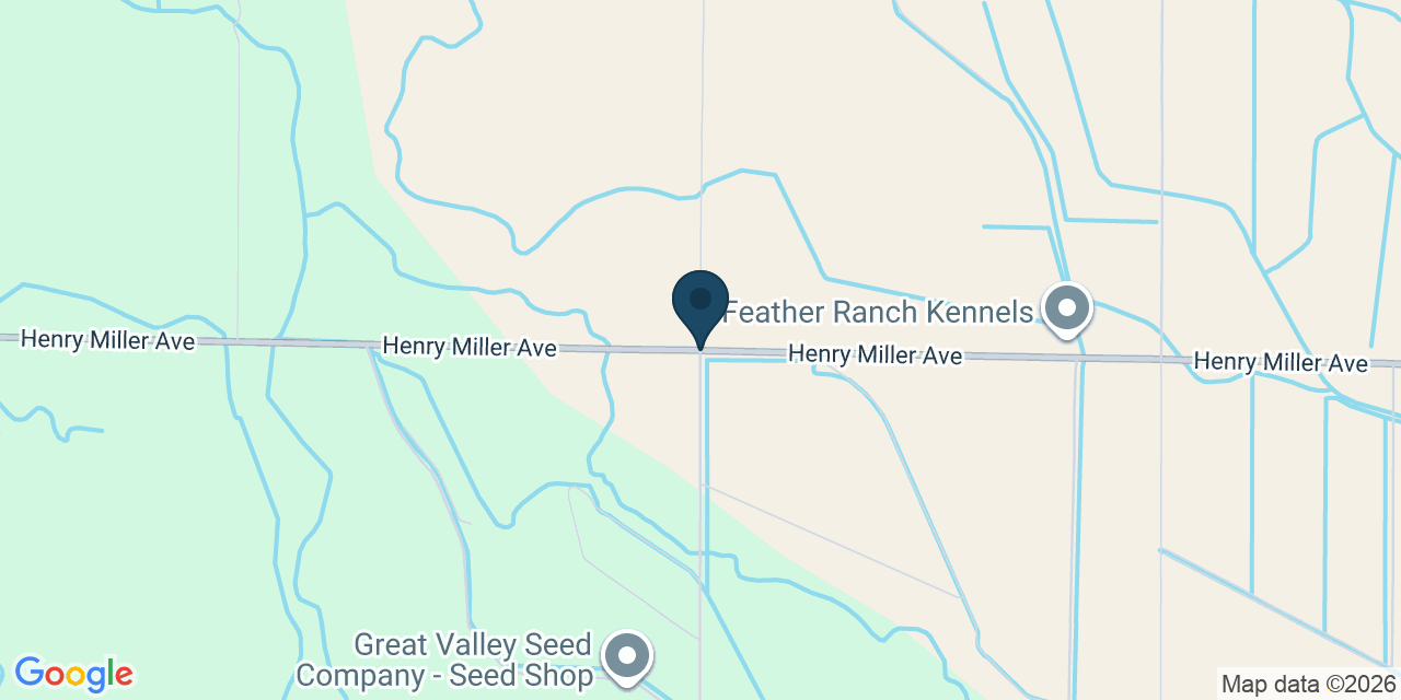 Map showing Merced County, CA