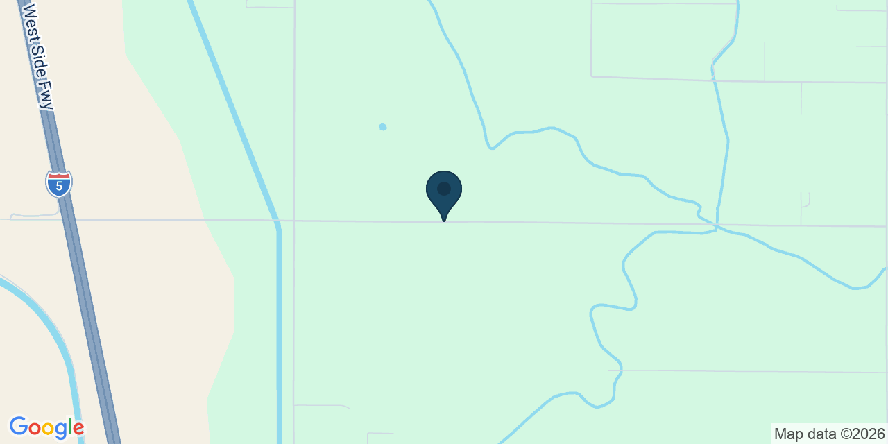 Map showing Merced County, CA