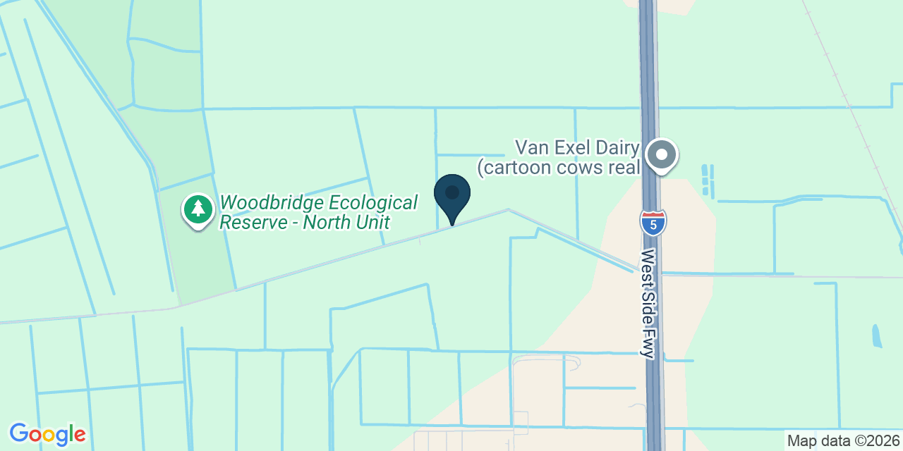 Map showing San Joaquin County, CA