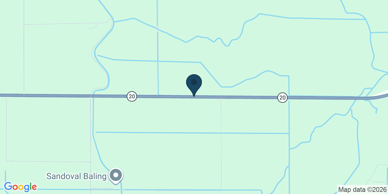 Map showing California