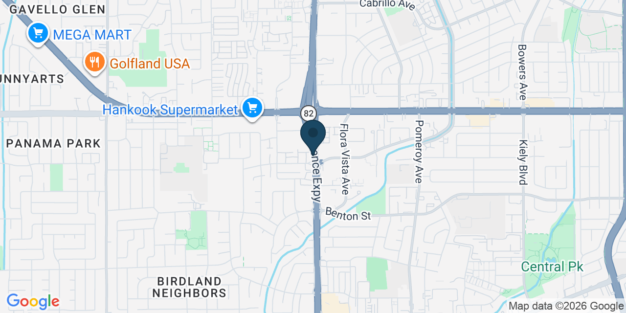 Map showing Santa Clara County, CA