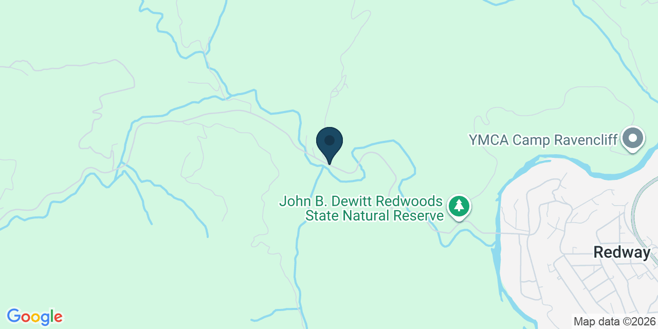 Map showing Humboldt County, CA