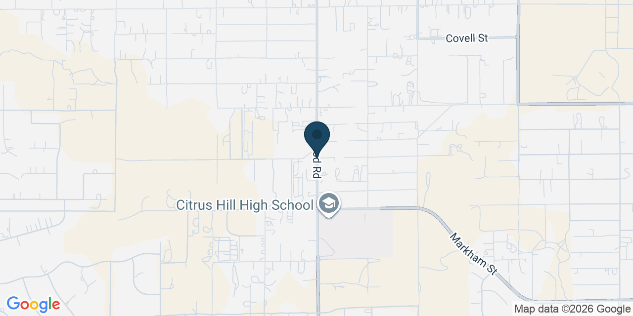 Map showing Woodcrest, Riverside County, CA