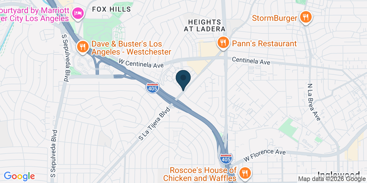 Map showing Los Angeles, Los Angeles County, CA