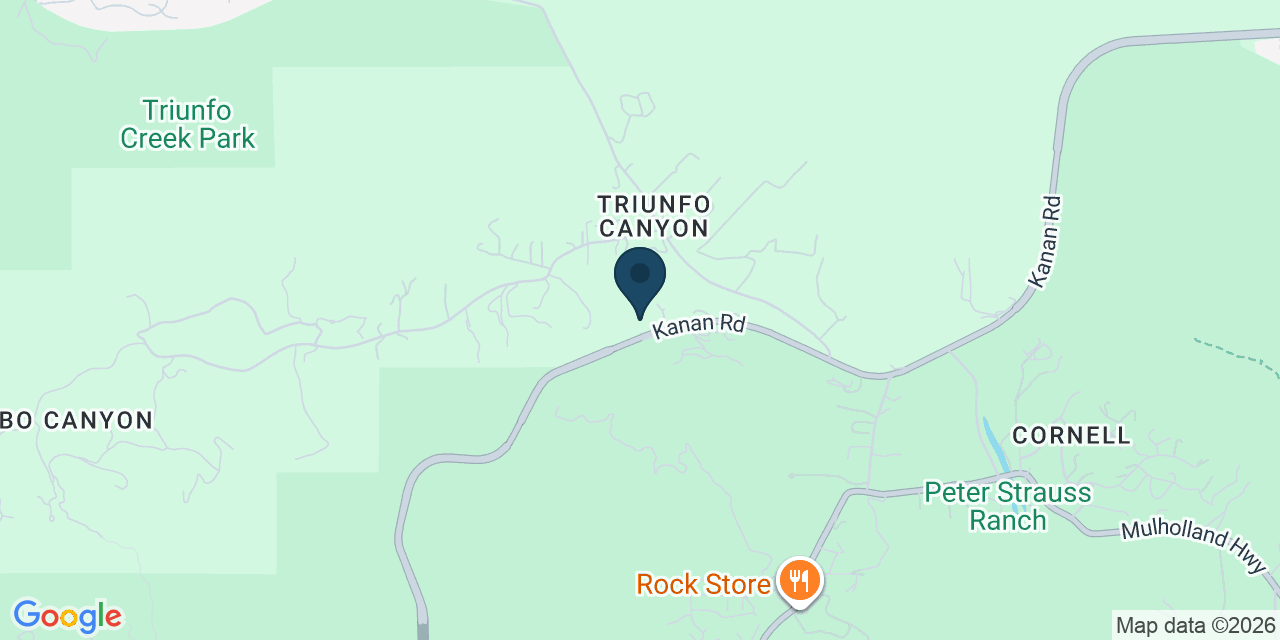 Map showing Agoura Hills, Los Angeles County, CA