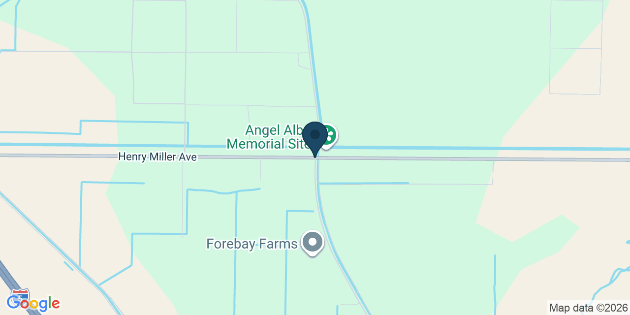 Map showing Merced County, CA