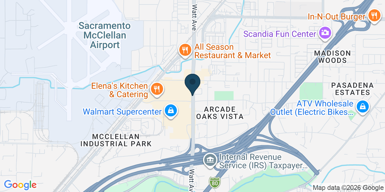 Map showing California