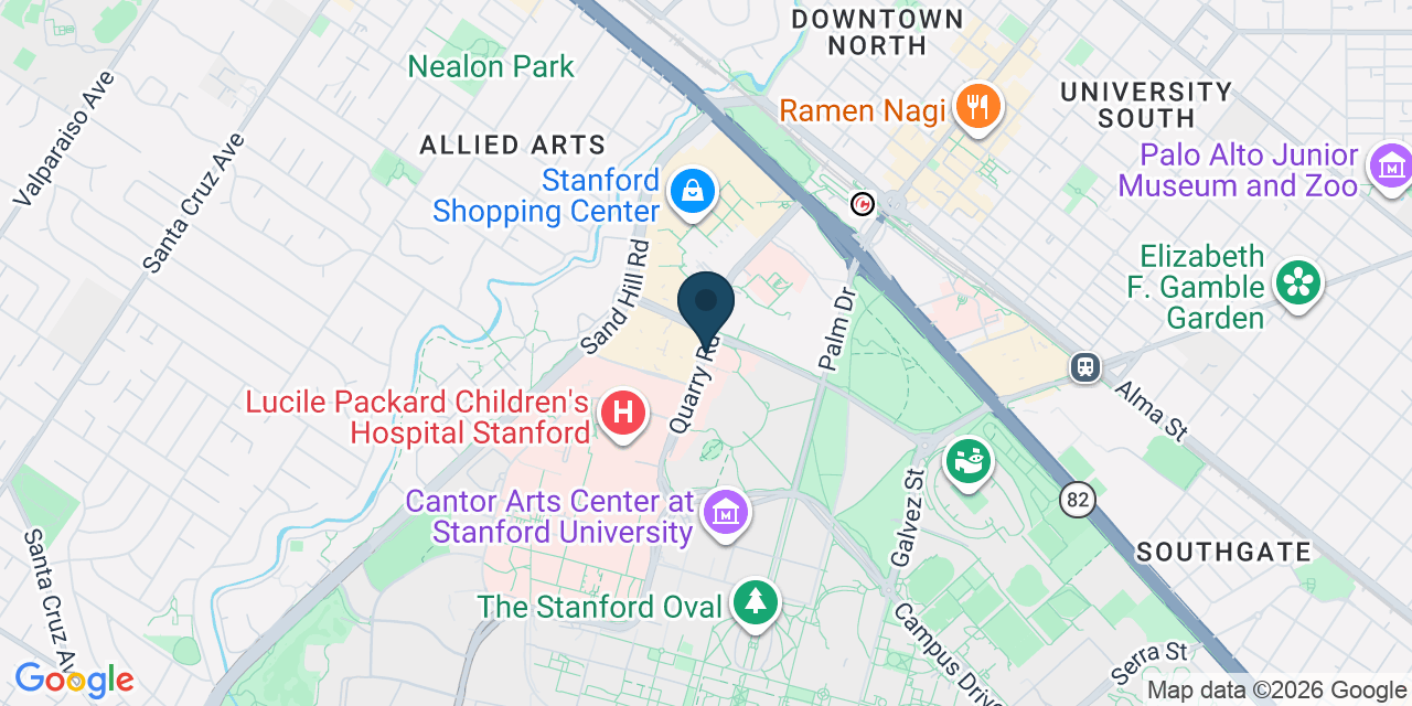 Map showing Santa Clara County, CA