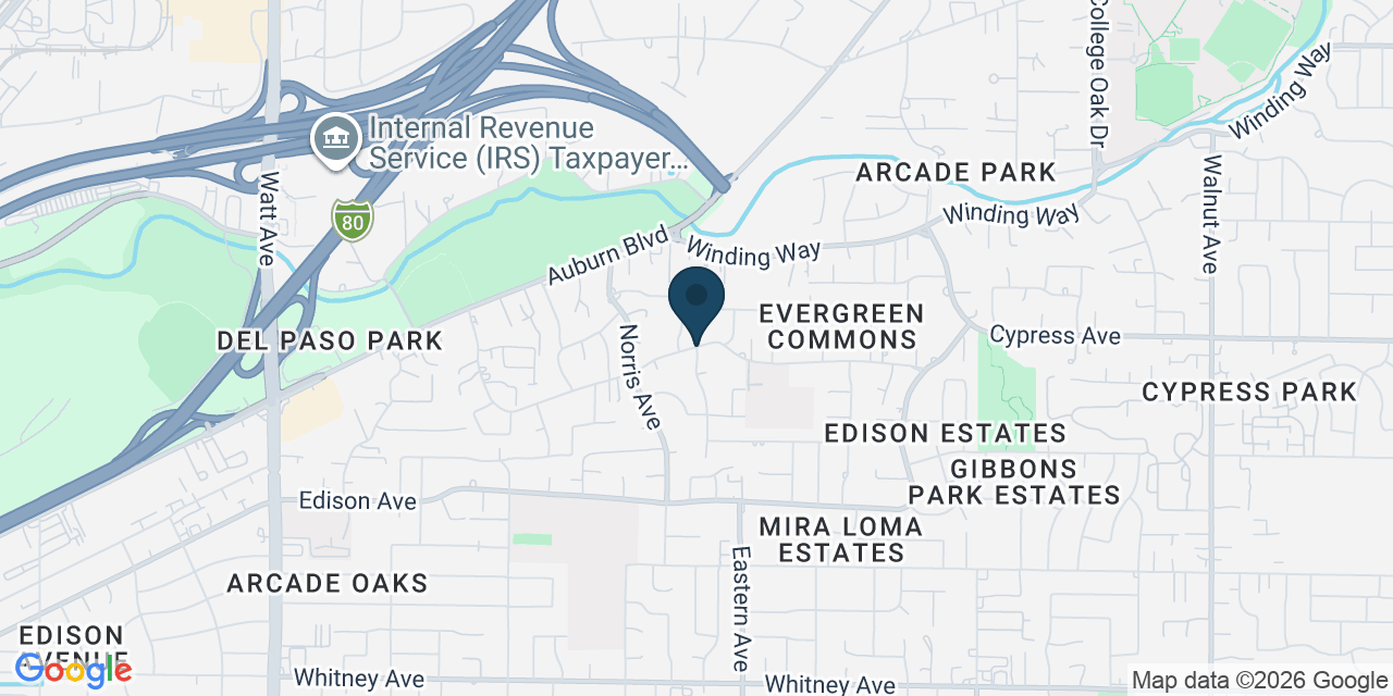 Map showing Sacramento, Sacramento County, CA