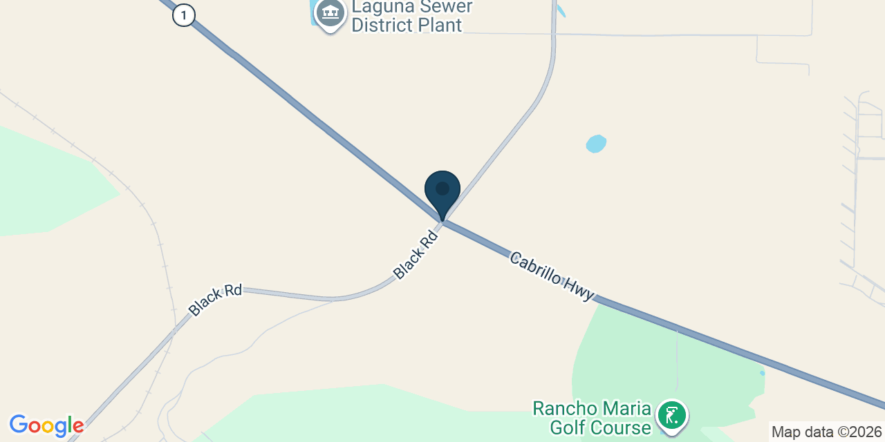 Map showing Santa Barbara County, CA