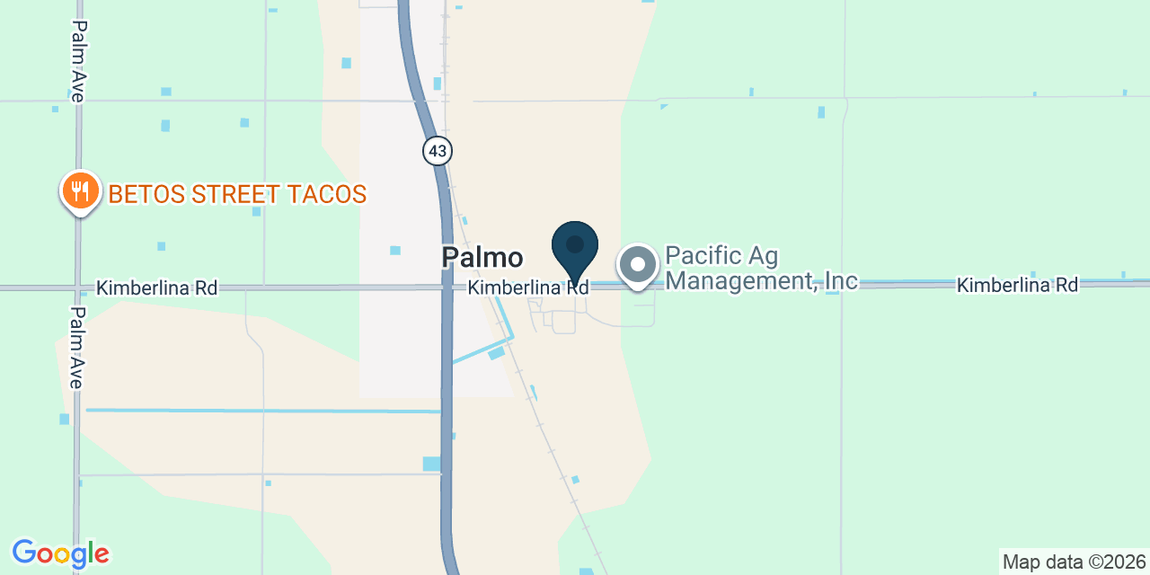 Map showing Kern County, CA