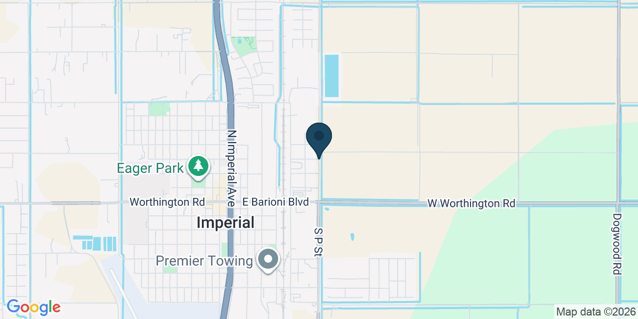 Map showing Imperial, Imperial County, CA