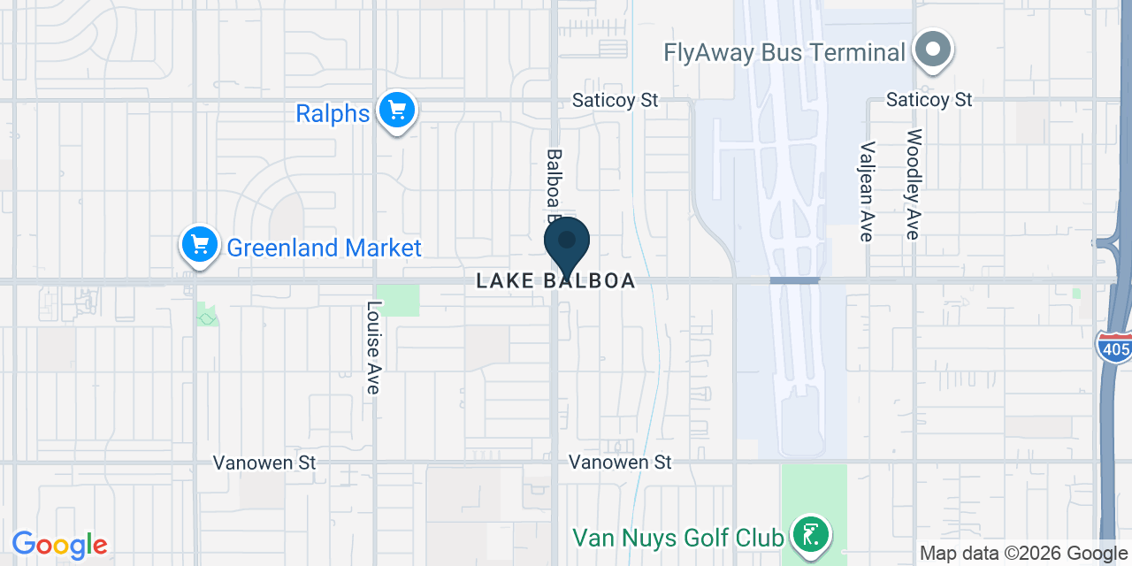 Map showing Los Angeles, Los Angeles County, CA