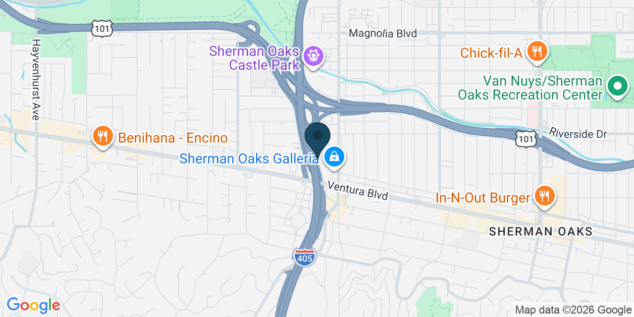 Map showing Los Angeles, Los Angeles County, CA