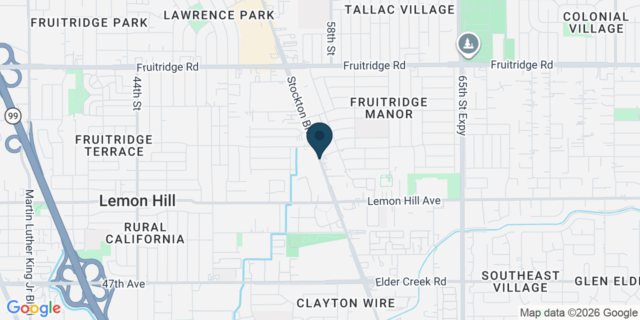 Map showing Sacramento County, CA