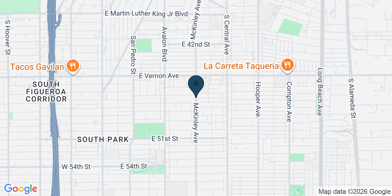 Map showing Los Angeles, Los Angeles County, CA