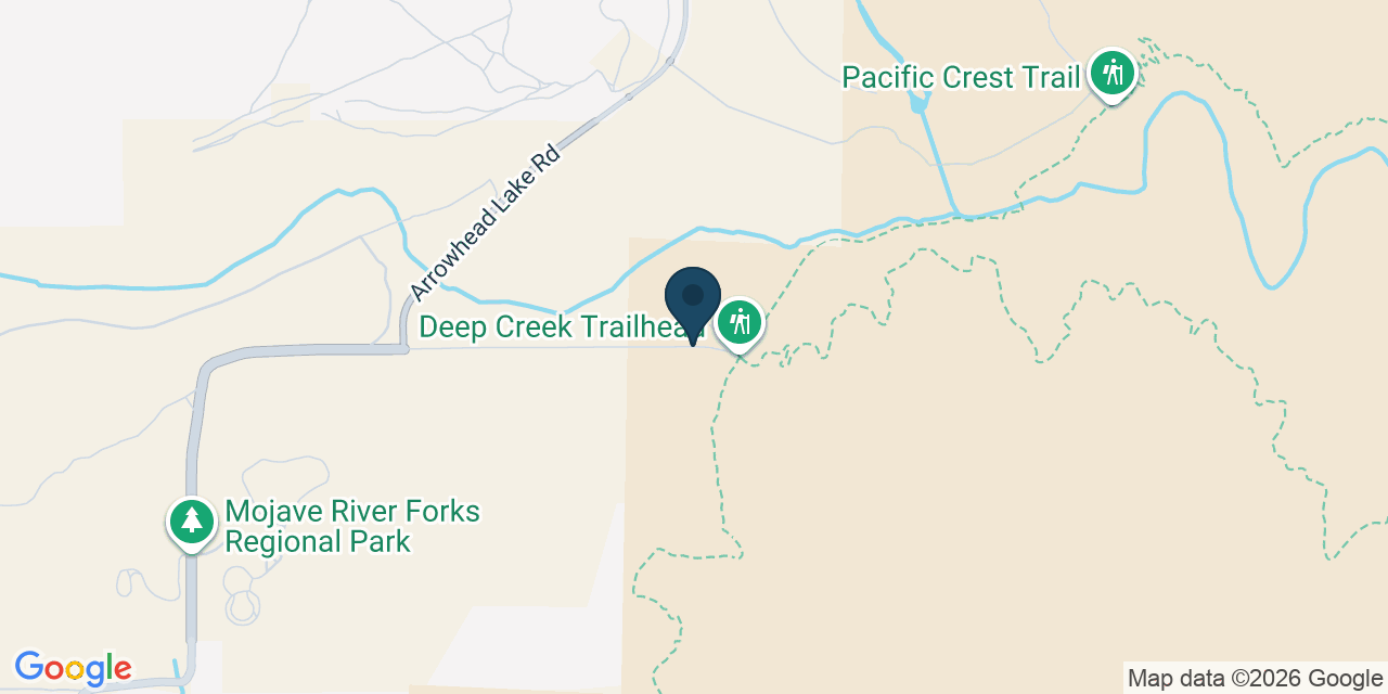 Map showing Hesperia, San Bernardino County, CA