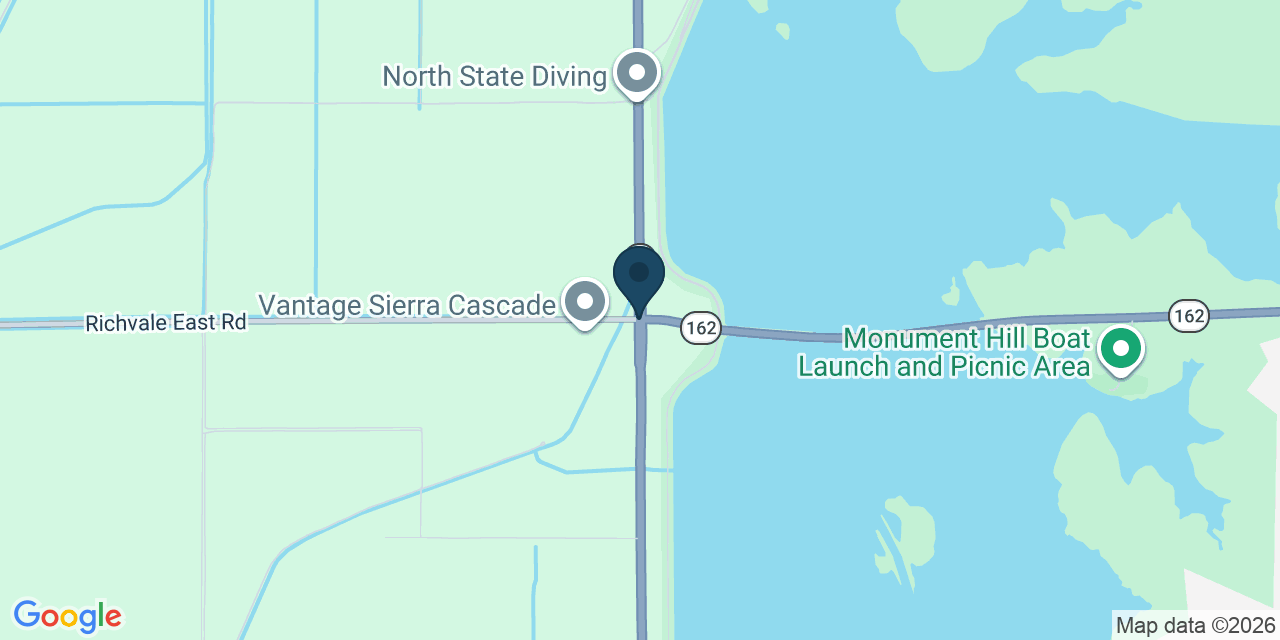 Map showing Butte County, CA