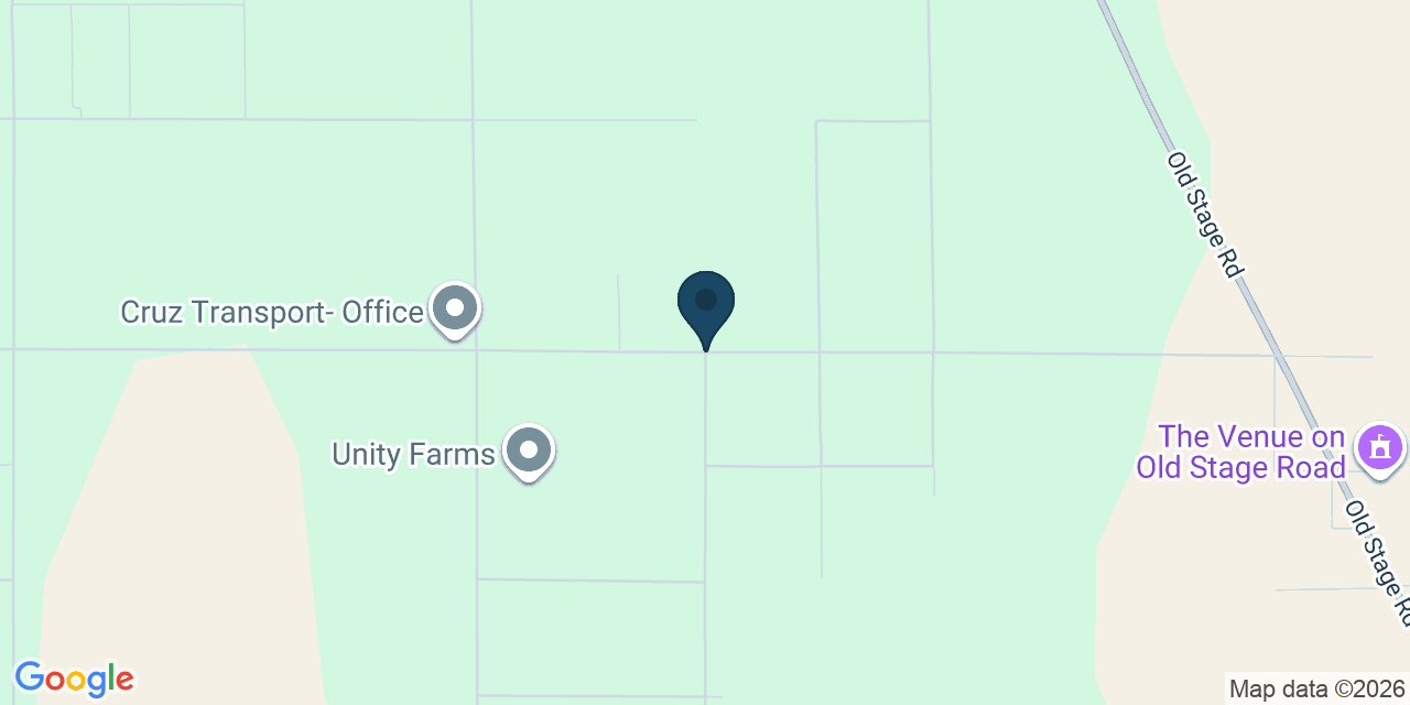 Map showing Tulare County, CA