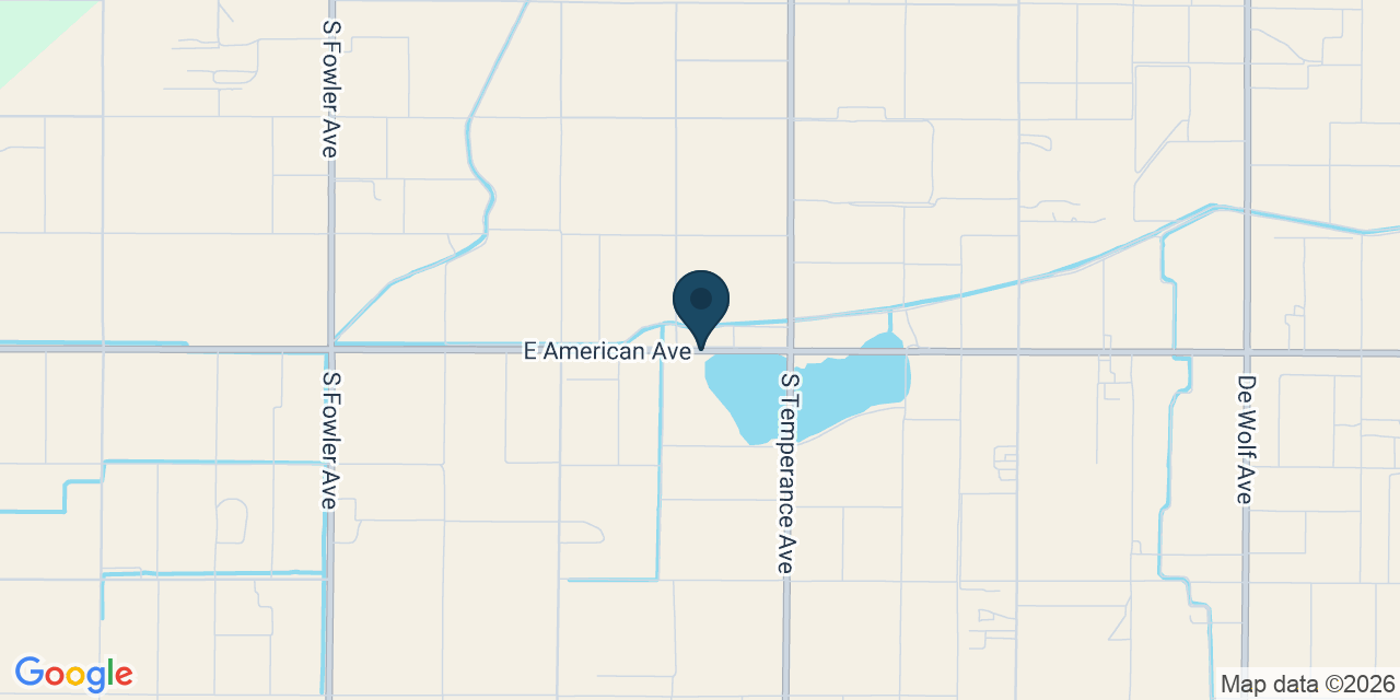 Map showing Fresno County, CA