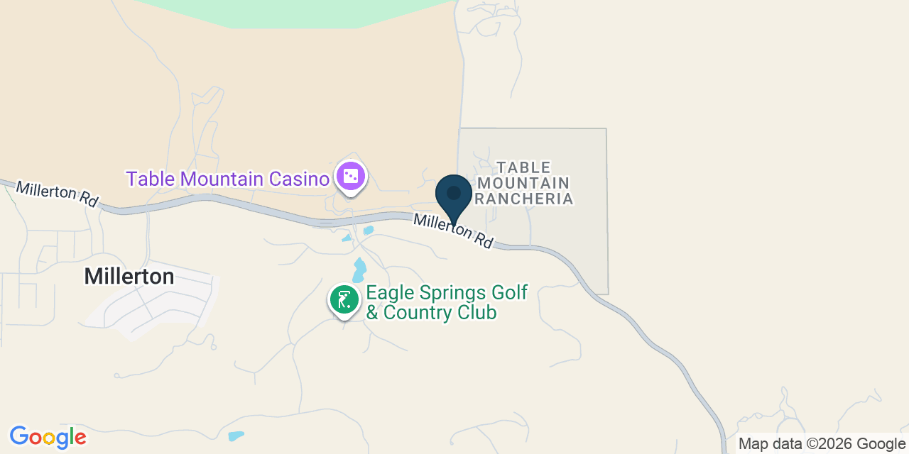 Map showing Fresno County, CA
