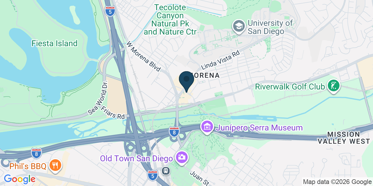 Map showing San Diego, San Diego County, CA