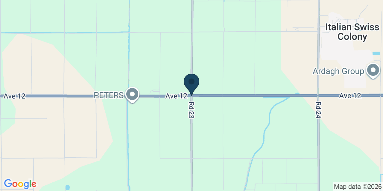 Map showing Madera County, CA