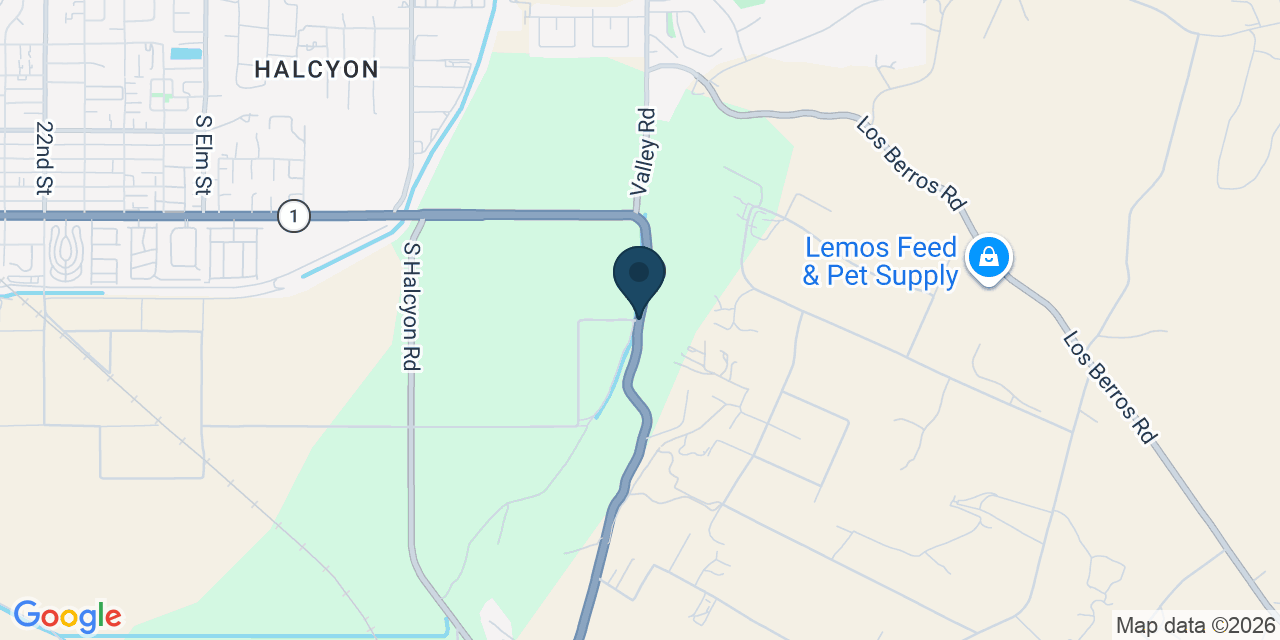 Map showing San Luis Obispo County, CA