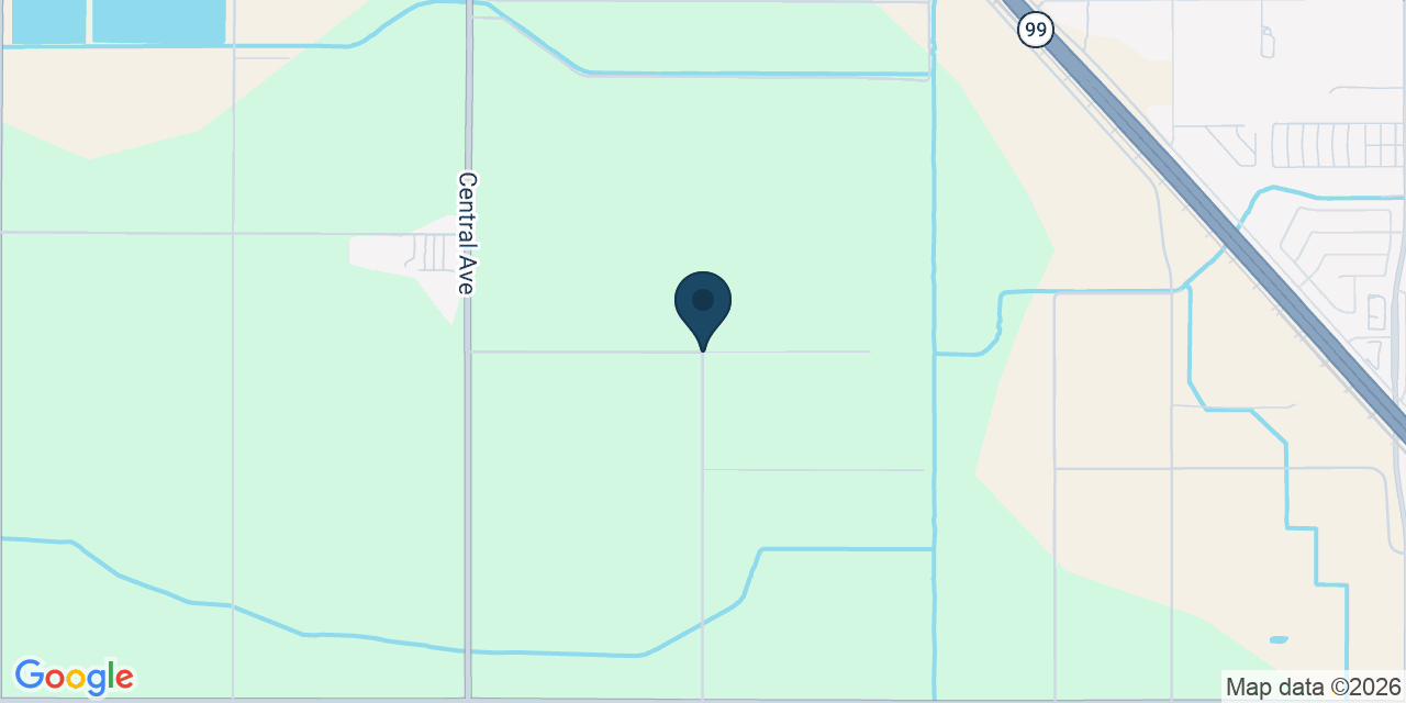 Map showing Stanislaus County, CA