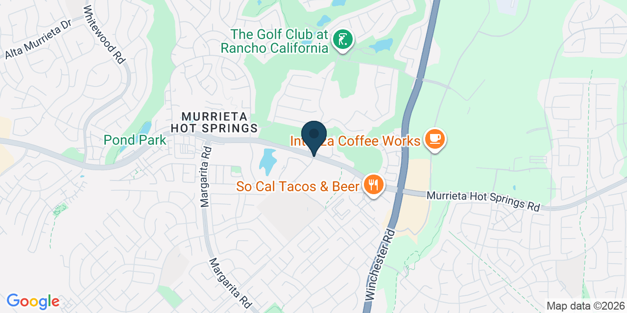 Map showing Riverside County, CA