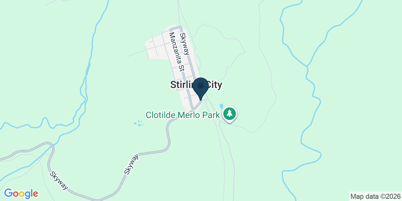 Map showing Butte County, CA