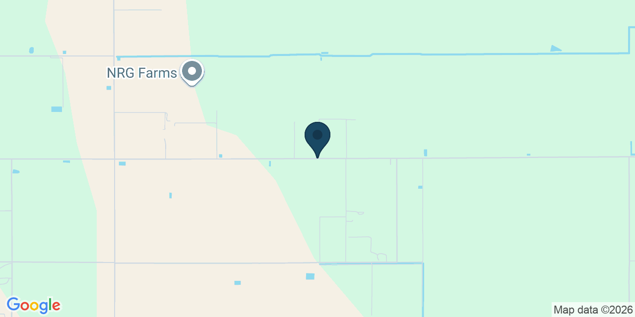 Map showing Tulare County, CA