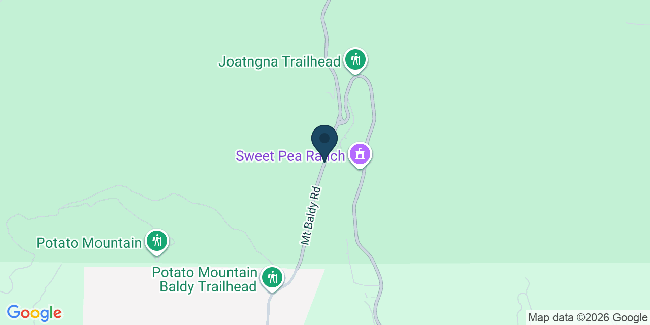 Map showing Los Angeles County, CA