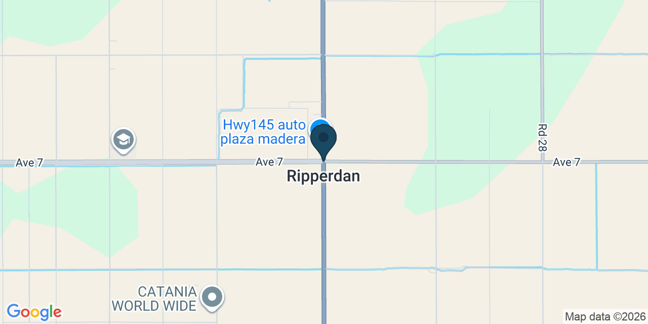 Map showing Madera County, CA